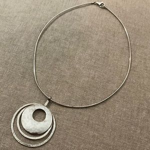 SILPADA Sterling Silver Full Circle Snake Link Necklace